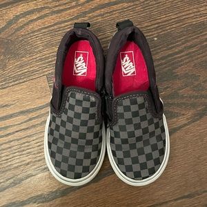 Vans checkerboard toddler size 9